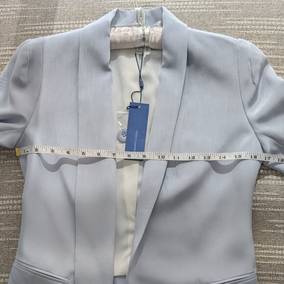 NWT Rebecca Minkoff Becky Jacket / Blazer (Light Blue) - Picture 15 of 15
